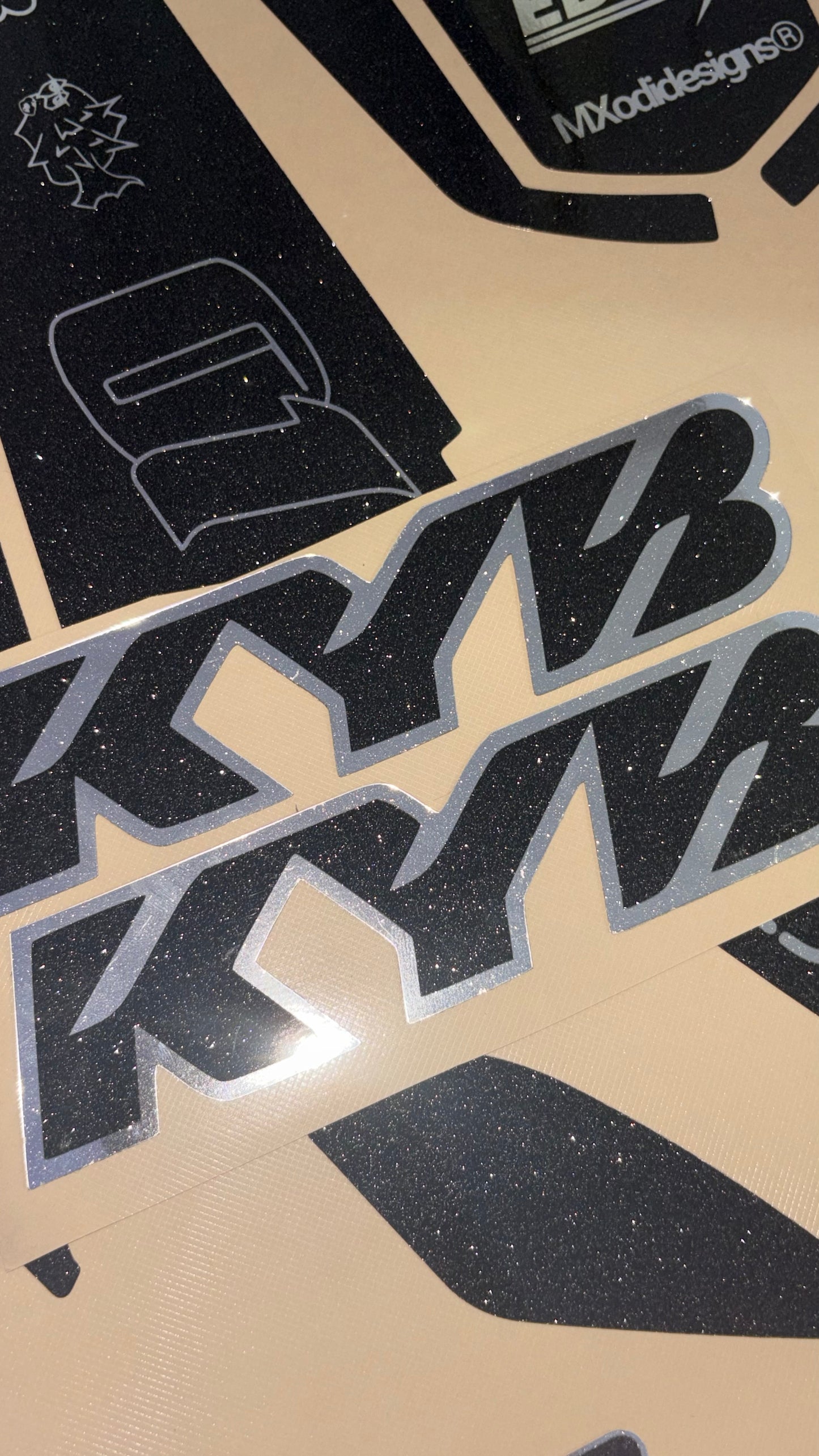 KYB decals