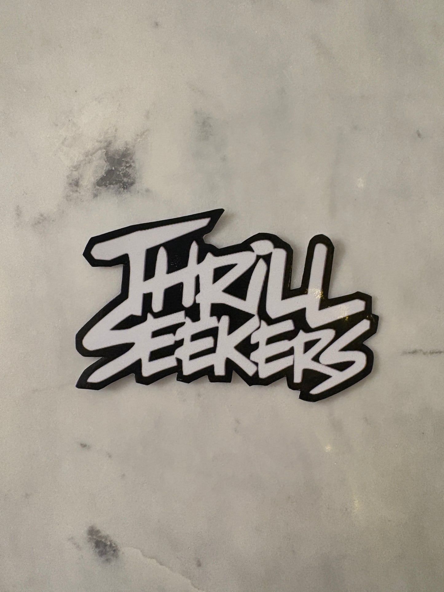 Thrill seekers sticker