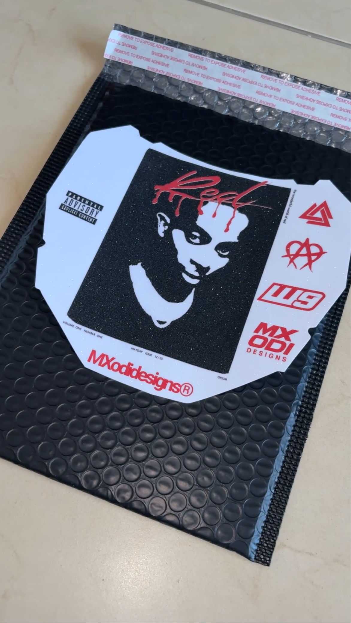 Odi decal album series