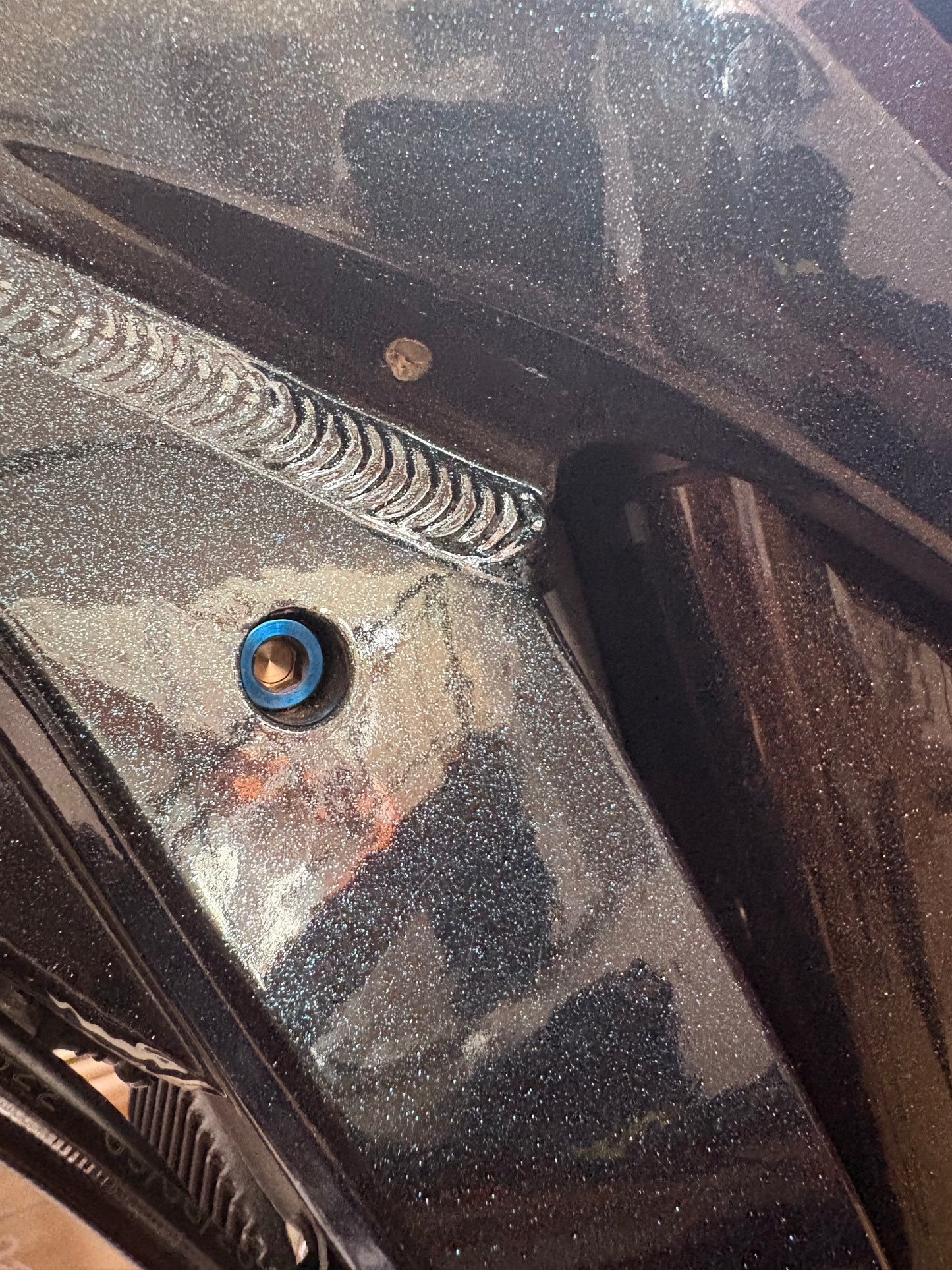 Top controler plate titanium bolts