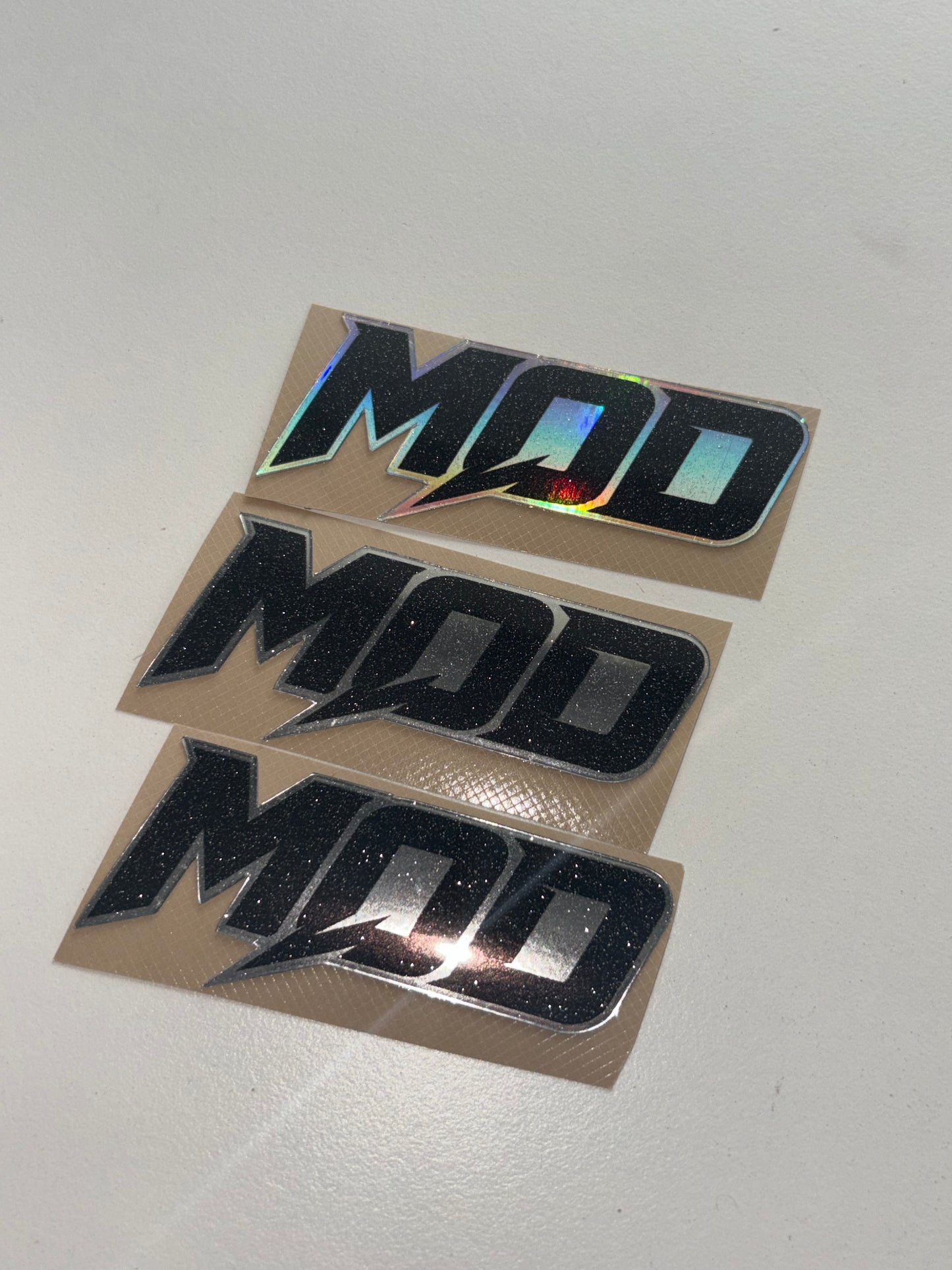 Custom logo stickers
