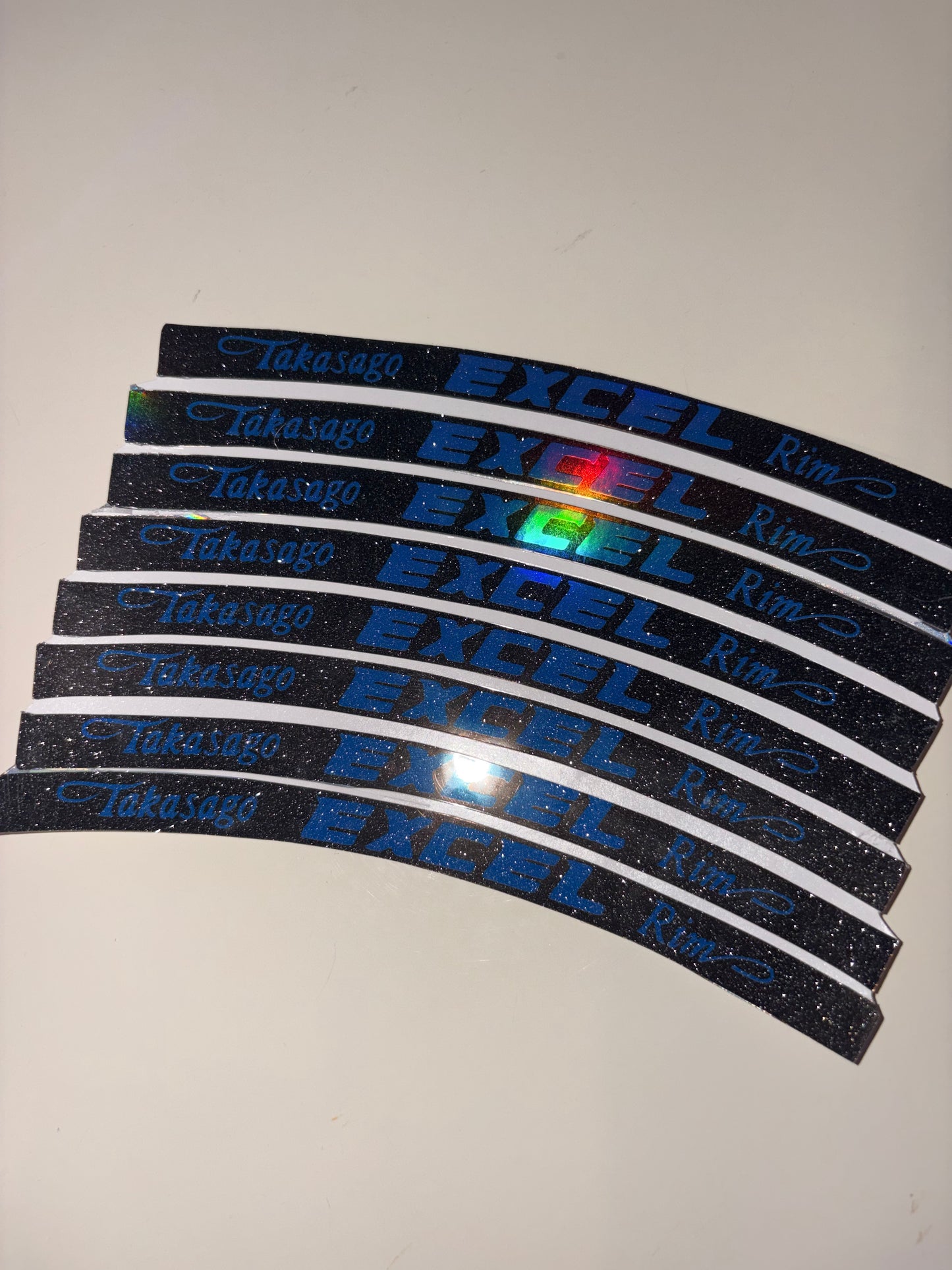 Excel rim stickers
