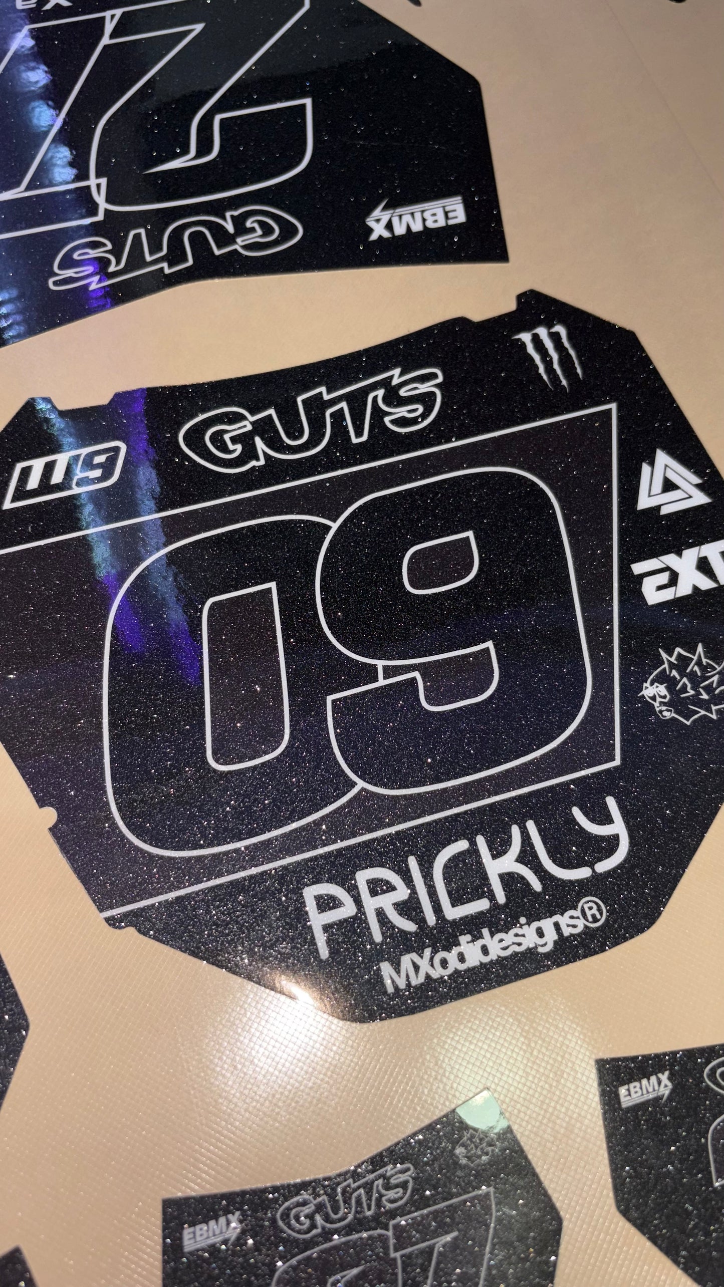 ODI number plate decal (PRE-Order start of April)