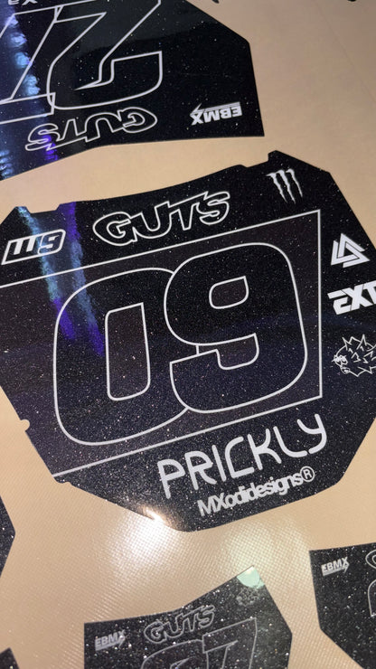 ODI number plate decal (PRE-Order start of April)