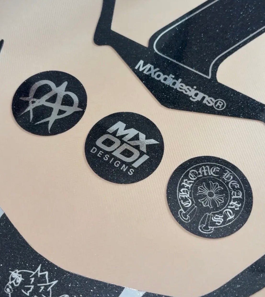 Pop socket decal