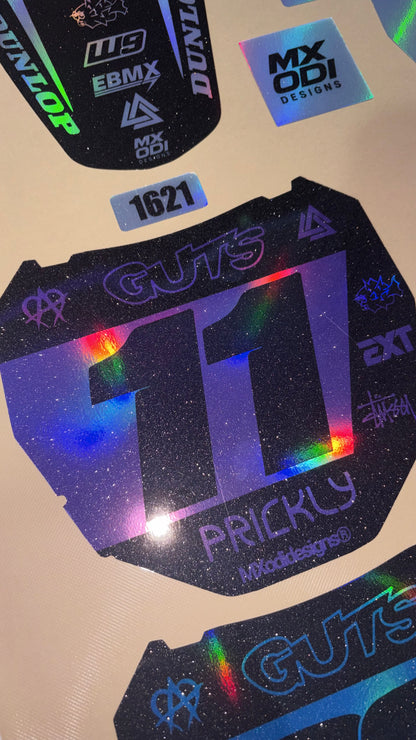 ODI number plate decal (PRE-Order start of April)