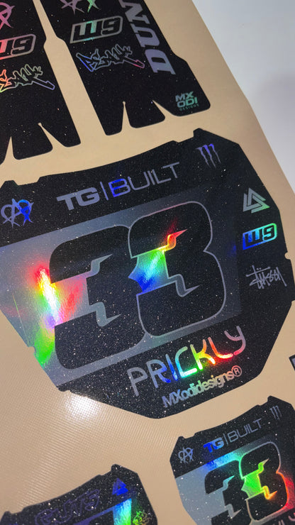 ODI number plate decal (PRE-Order start of April)