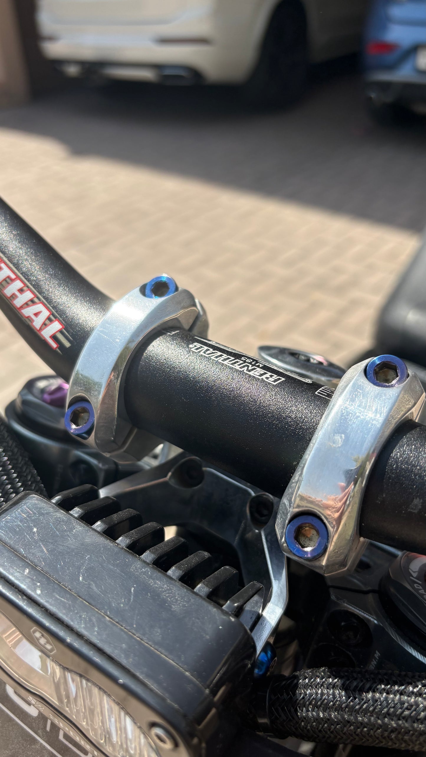 Direct mount titanium bolts