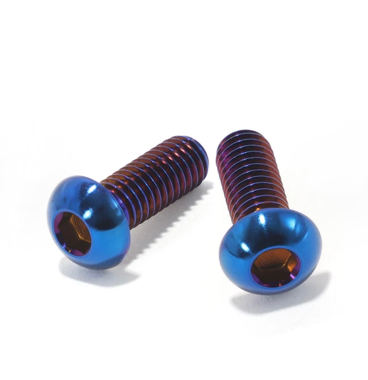 Motor cover titanium bolts