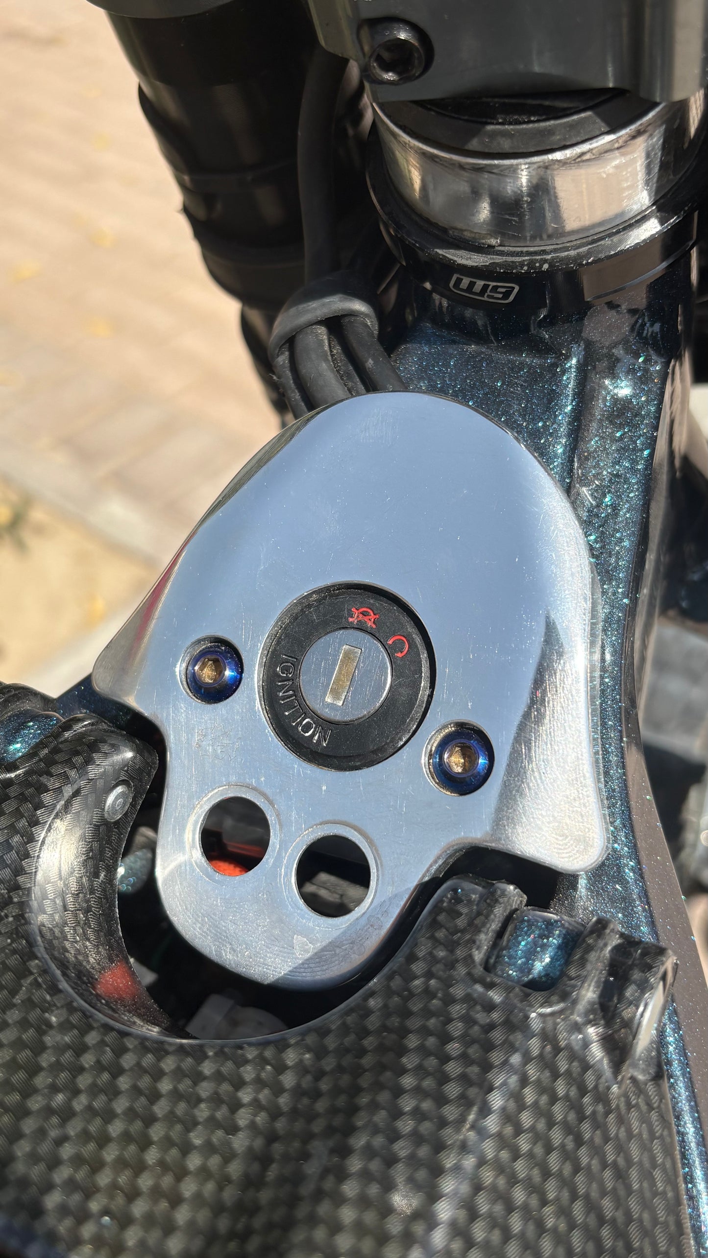 Igniton titanium bolts