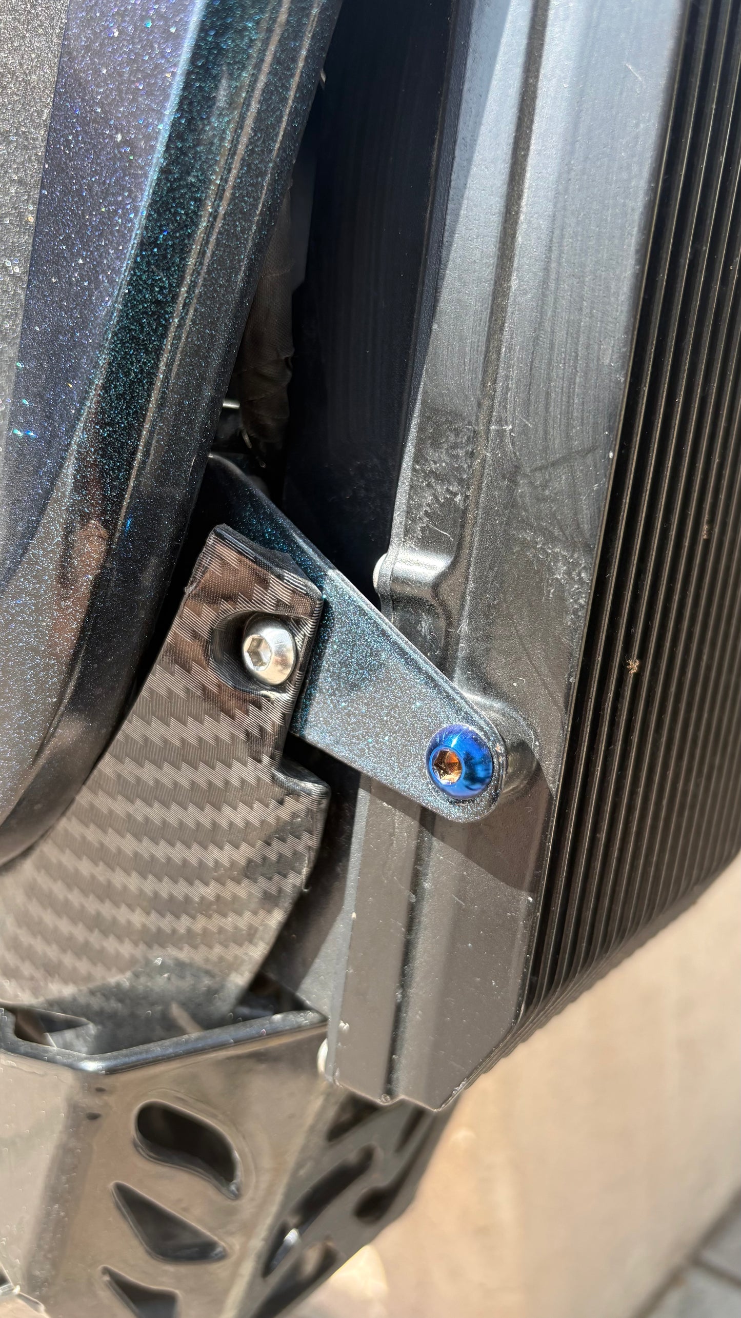 Controler mount titanium bolts