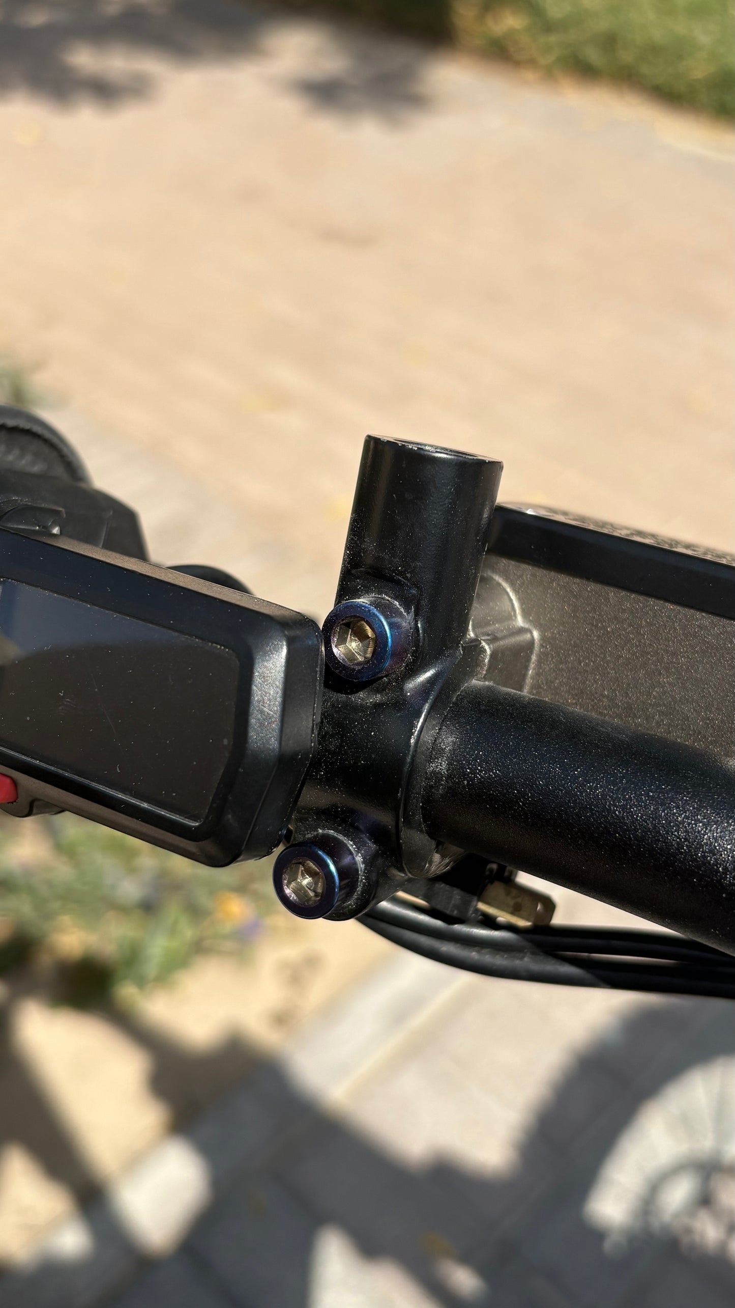 Ultra bee brake titanium bolts