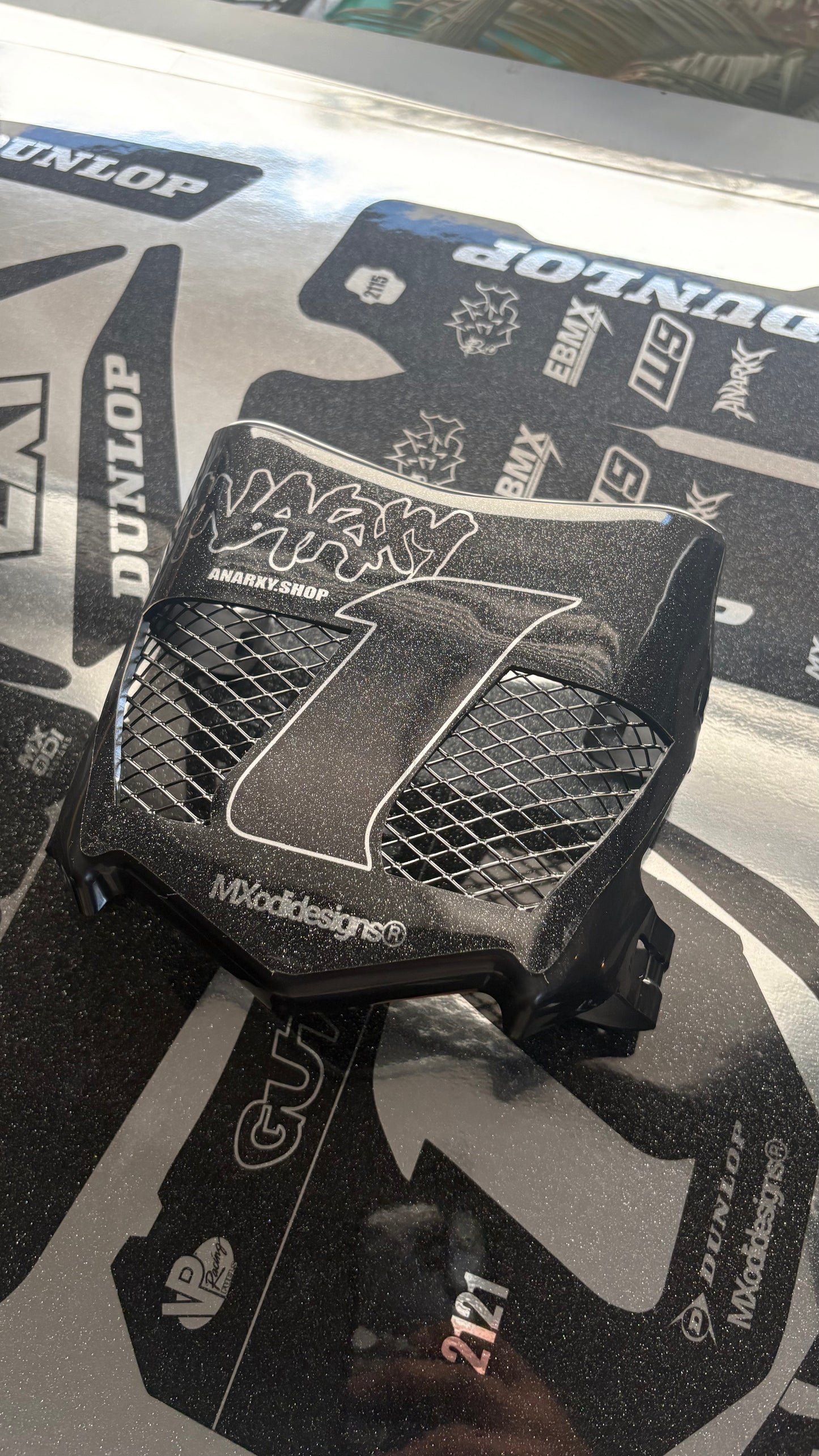 Brand style MotoCutz Vented Plate (Replica Plate)