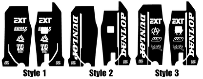 Surron Ultra bee fork guard decals