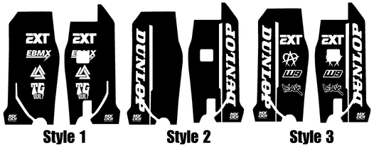 Surron Ultra bee fork guard decals