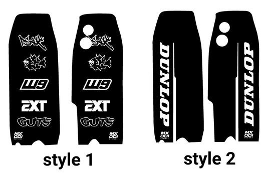 Kugoo/Tuttio fork guard decals[PRE ORDER] (ships in jan)