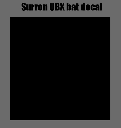 Surron UBX Battery wrap decal