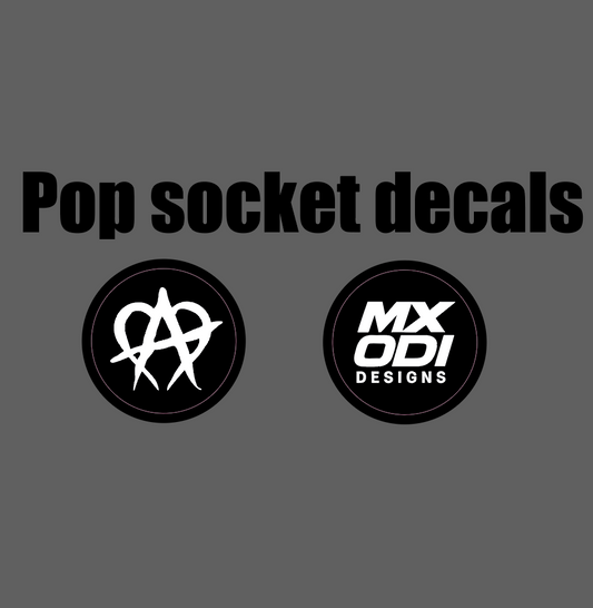 Pop socket decal (Pre-Order End Of August)