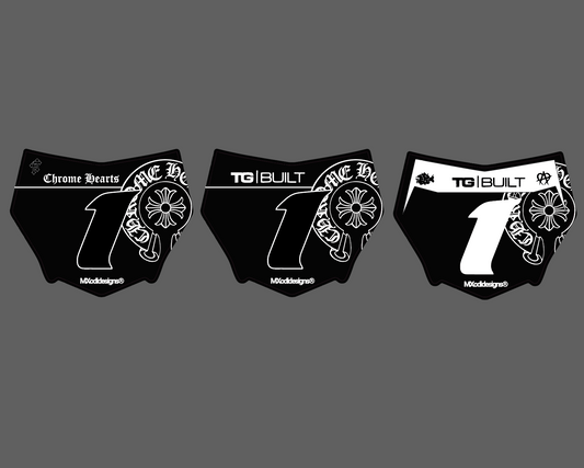 Chrome hearts motocutz plate decals (Pre-order End Of August)