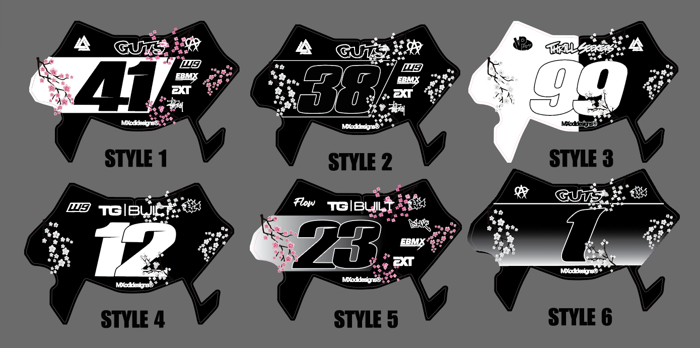 Surron Ultra Bee cherry blossom decal