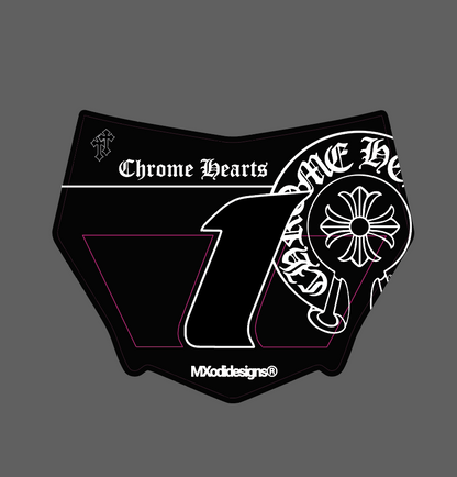 Chrome hearts MotoCutz Vented Plate  (Pre-Order Early September)