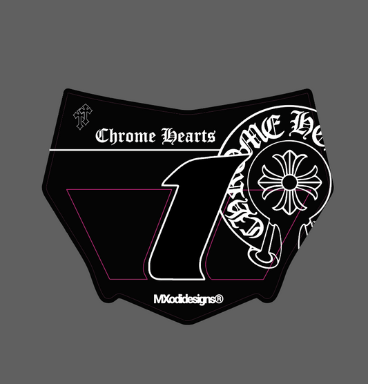 Chrome hearts MotoCutz Vented Plate  (Pre-Order Early September)