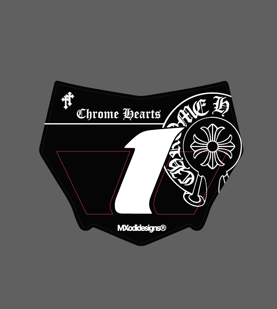 Chrome hearts MotoCutz Vented Plate  (Pre-Order Early September)