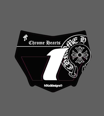 Chrome hearts MotoCutz Vented Plate  (Pre-Order Early September)