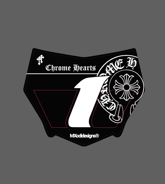 Chrome hearts MotoCutz Vented Plate  (Pre-Order Early September)